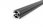 Preview: Aluminum profile 20x20 slot 5 I-type 1N black